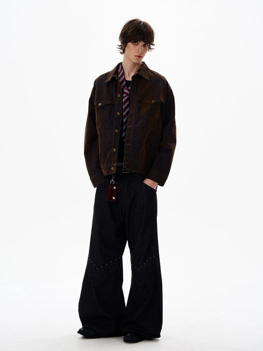 RT No. 18023 BROWN DENIM JK