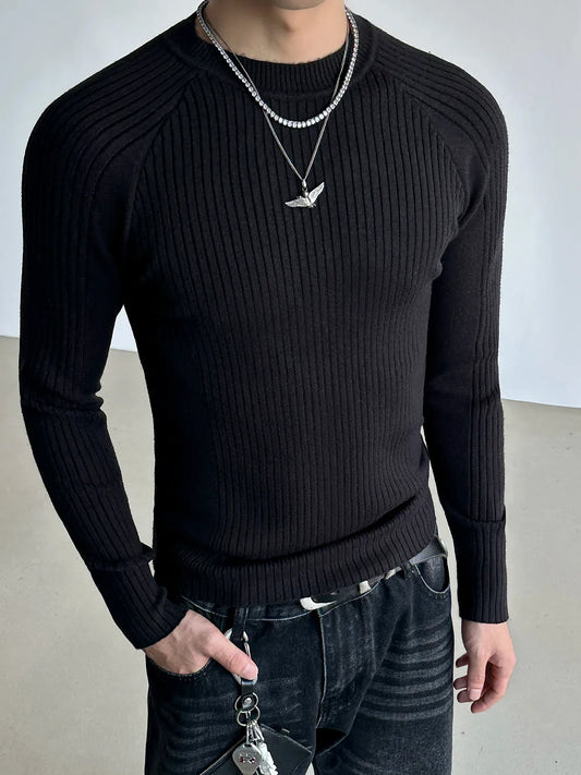 RT No. 50128 KNITWEAR SLIM LONGSLEEVE