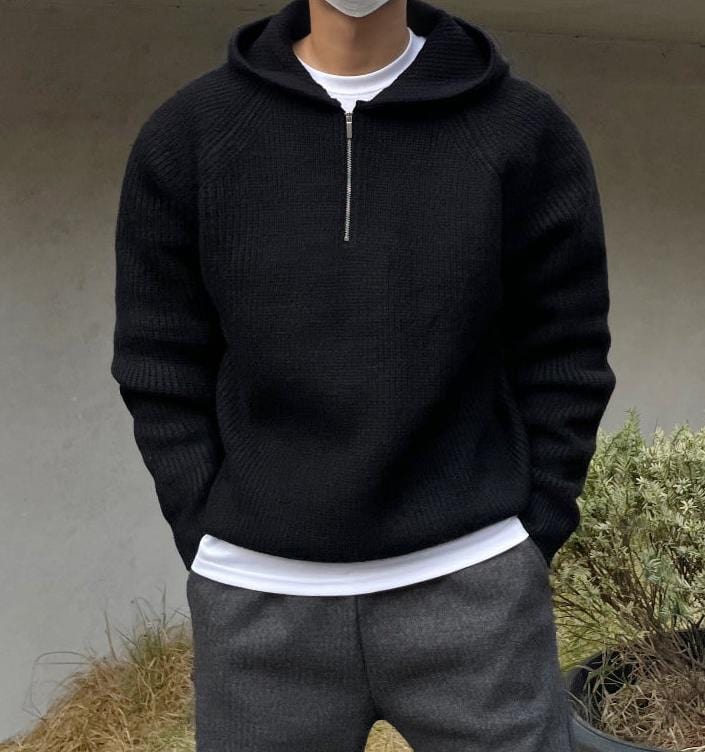 RT No. 11874 KNIT QUARTER ZIP HOODIE