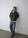 RT No. 32066 WHISKER DENIM STRAIGHT JEANS
