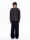 RT No. 29003 KNITWEAR WOOL BLEND HOODIE