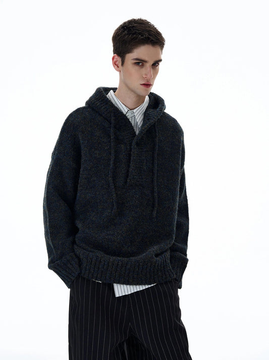 RT No. 20036 KNIT PULLOVER HOODIE