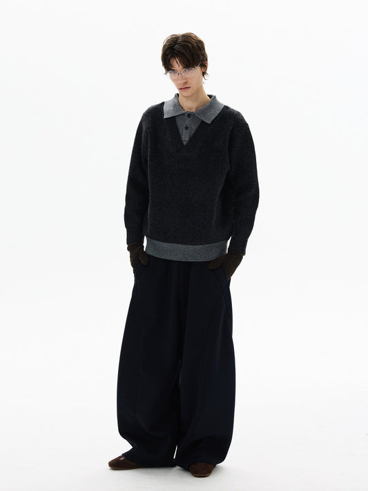 RT No. 50408 KNITWEAR TWO PIECE SWEATER