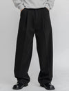 RT No. 12329 PLEATED FOLDED STRAIGHT CASUAL PANTS