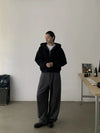 RT No. 29146 SILHOUETTE BOXY ZIP HOODIE