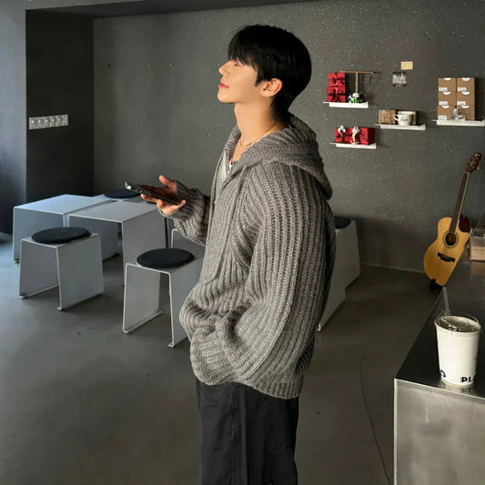 RT No. 33019 KNITWEAR ZIP HOODIE