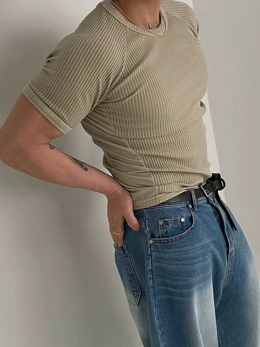 RT No. 19031 COMPRESSION KNIT SHORT SLEEVE