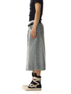 RT No. 18120 GRAY WASHED DENIM SHORTS
