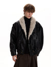 RT No. 55002 BOXY WOLF LEATHER JACKET