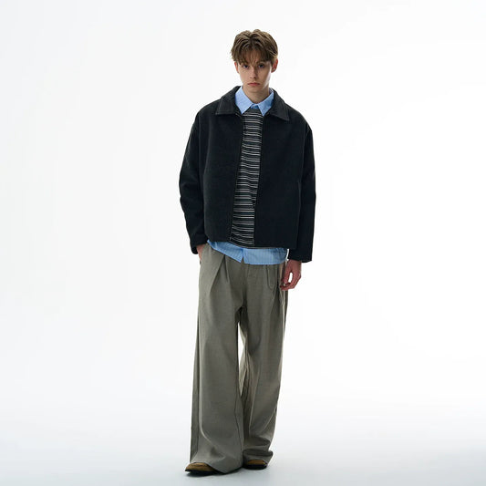 RT No. 42007 SILHOUETTE WOOLEN JACKET