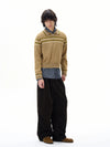 RT No. 31015 CORDUROY BAGGY STRAIGHT PANTS
