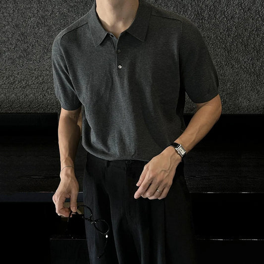 RT No. 18709 KNIT POLO SHORT SLEEVE