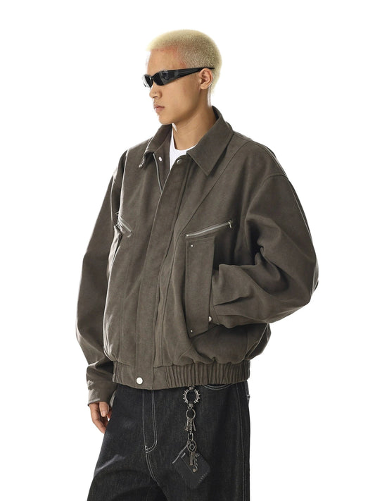 RT No. 28002 RECONSTRUCTED GRAY LEATHER JK
