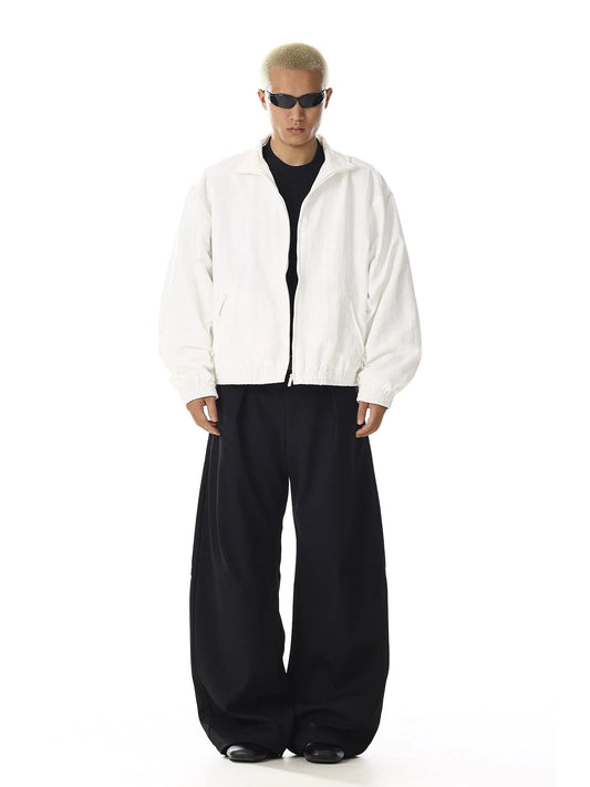 RT No. 32719 WHITE SILHOUETTE STAND COLLAR JK