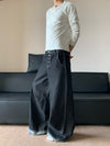 RT No. 32006 WASHED BAGGY STRAIGHT DENIM JEANS