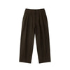 RT No. 19023 FOLDED PLEATED STRAIGHT PANTS