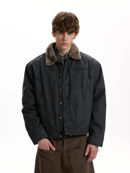 RT No. 45024 FUR COLLAR JACKET