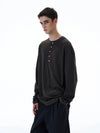 RT No. 20000 IRREGULAR HENRY COLLAR LONG SLEEVE