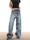 RTK (W) No. 533 WASHED BLUE DENIM JEANS