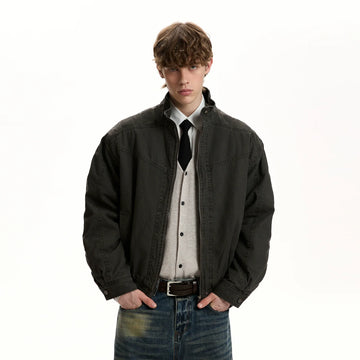 RT No. 40809 YORU RECONSTRUCTED STAND COLLAR JACKET