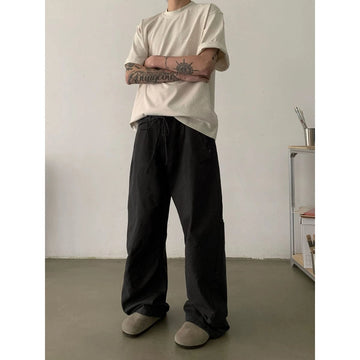 RT No. 18858 RECONSTRUCTED MACHETE STRAIGHT PANTS
