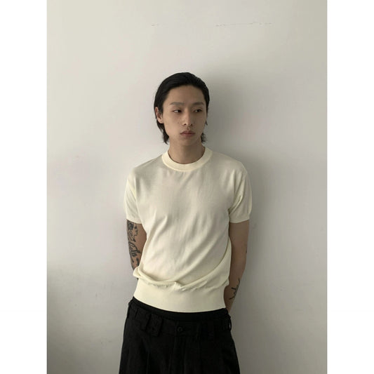 RT No. 19726 KNIT SOLID SHORT SLEEEVE