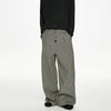 RT No. 50034 PLEATED PLAID BAGGY STRAIGHT PANTS