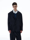 RT No. 20026 PLAID SUIT BLAZER JK