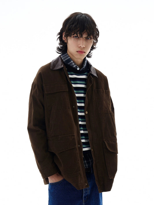 RT No. 25065 BROWN WORKWEAR MULTI-POCKET JK