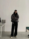 RT No. 18744 HYOJUN PLEATED STRAIGHT PANTS