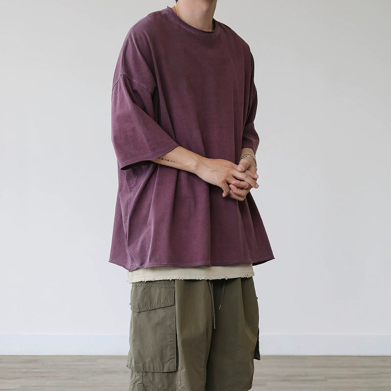 RT No. 11749 OVERSIZE HALF SLEEVE T-SHIRT