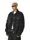 RT No. 28014 BLACK STITCH DENIM JK