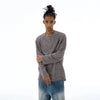 RT No. 19550 KNIT HENRY COLLAR SWEATER