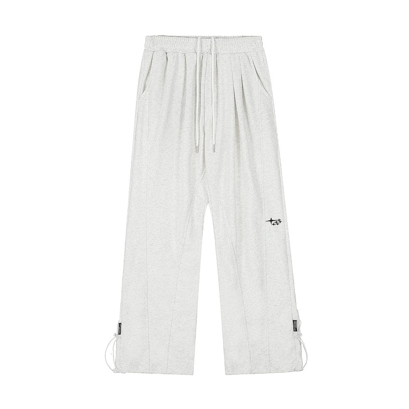 RTK (W) No. 3407 RECONSTRUCTED WIDE STRAIGHT SWEATPANTS