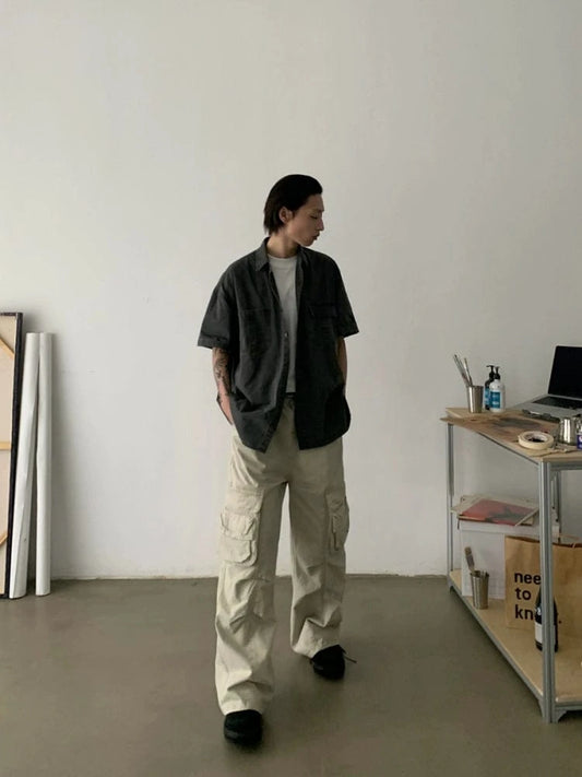 RT No. 18751 WORKWEAR BUTTON-UP SHORT SLEEVE