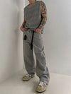 RT No. 18167 HOLLOW KNIT TANK TOP
