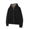 RT No. 50515 SILHOUETTE FUR ZIPPER HOODIE