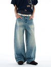 RT No. 25043 WASHED BLUE DENIM JEANS