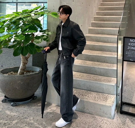 RT No. 29067 YORU LEATHER ZIP JK