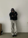 RT No. 18802 RECONSTRUCTED CARGO STRAIGHT PANTS