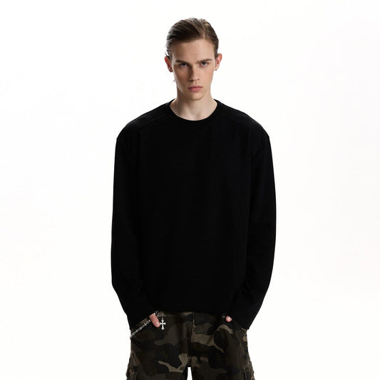 RT No. 59075 SILHOUETTE BOXY CREWNECK SWEATER