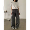 RT No. 29160 PLEATED SILHOUETTE STRAIGHT PANTS