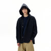 RT No. 31004 HOODED BUTTON-UP DENIM SHIRT