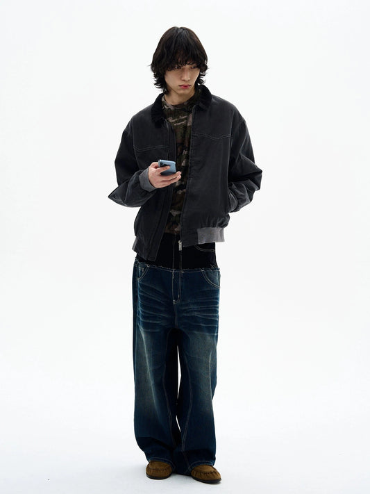 RT No. 32508 DARK GRAY WORKWEAR ZIP JK