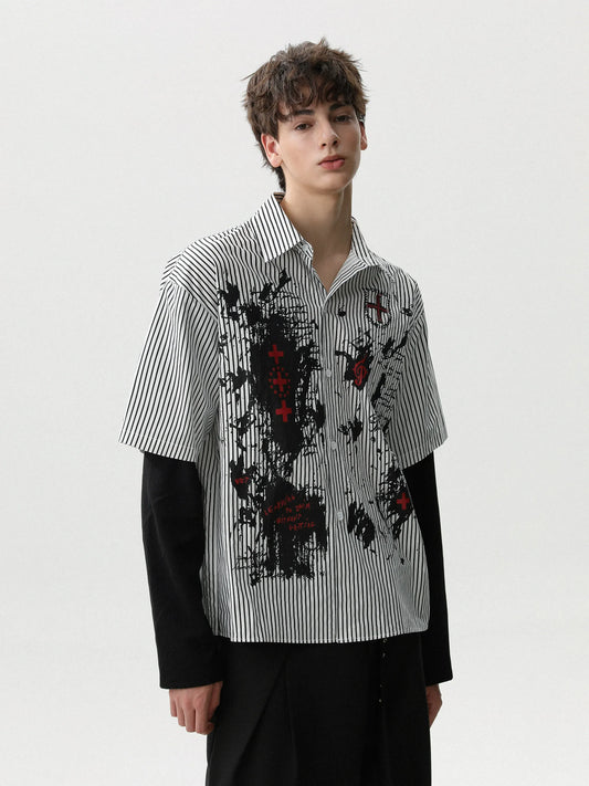 RT No. 50206 TWO PIECE SHIRT LONGSLEEVE