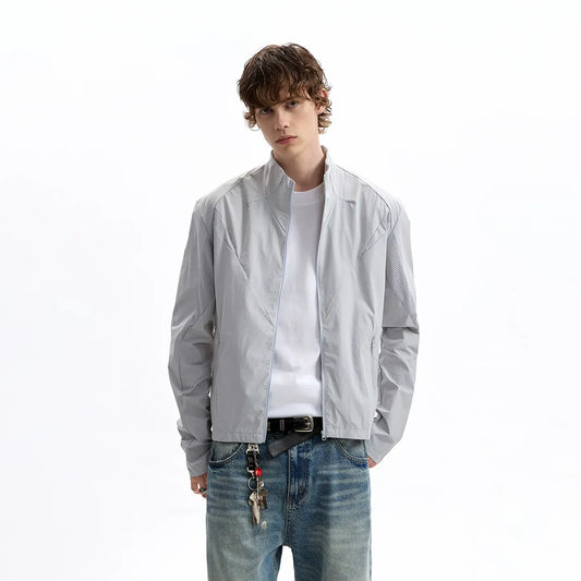 RT No. 40515 YORU COLLAR ZIPPER JACKET