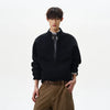 RT No. 40509 HALF ZIPPER COLLAR SWEATER