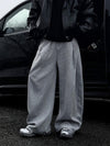 RT No. 12555 GRAY BAGGY SWEATPANTS