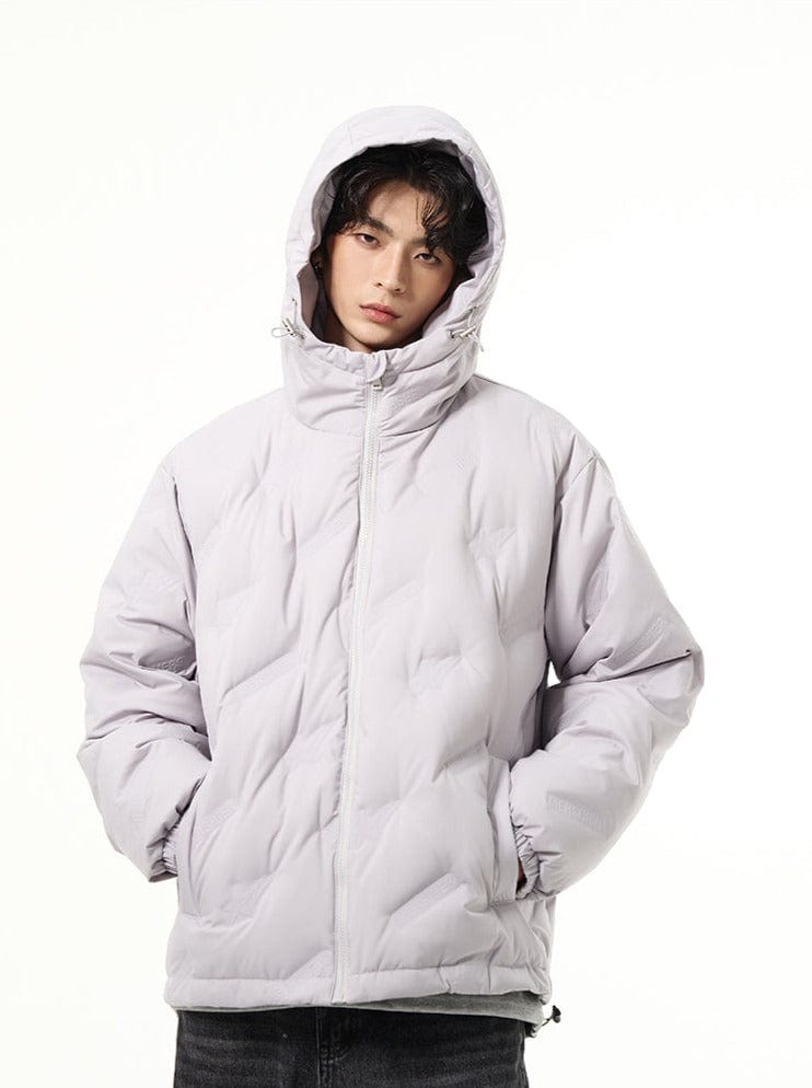 RT No. 10725 HOODED PATTERN DOWN JK