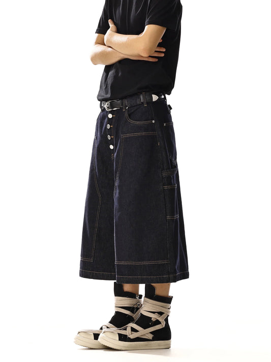RT No. 18240 UTILITY DENIM SHORTS
